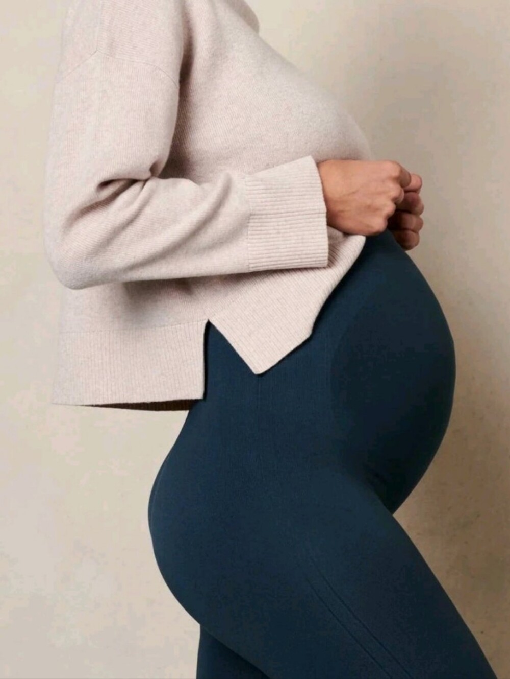 BLANQI Everyday Maternity Belly Support Leggings Size Medium